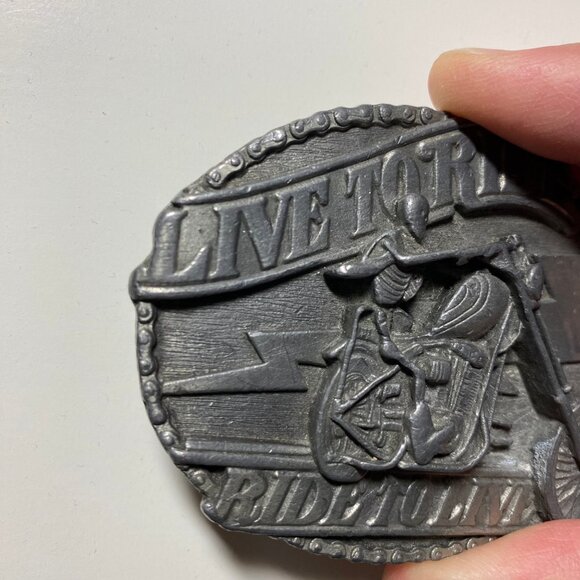 lot of 2 vintage 90s siskiyou belt buckle - Picture 3 of 16